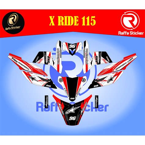 Cutting Sticker X Ride