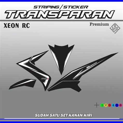 Cutting Sticker Xeon Rc