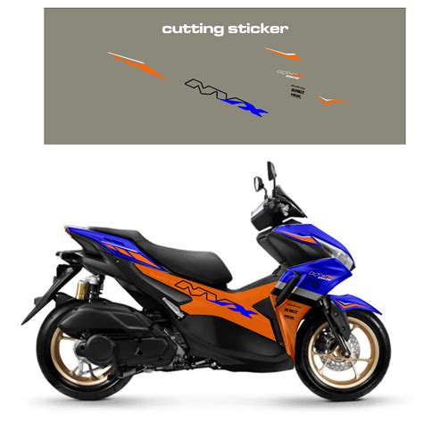 Cutting Sticker Yamaha Aerox