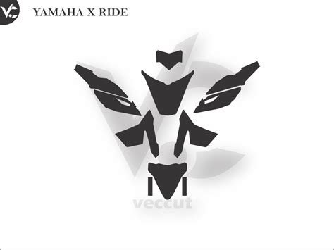 Cutting Sticker Yamaha X Ride