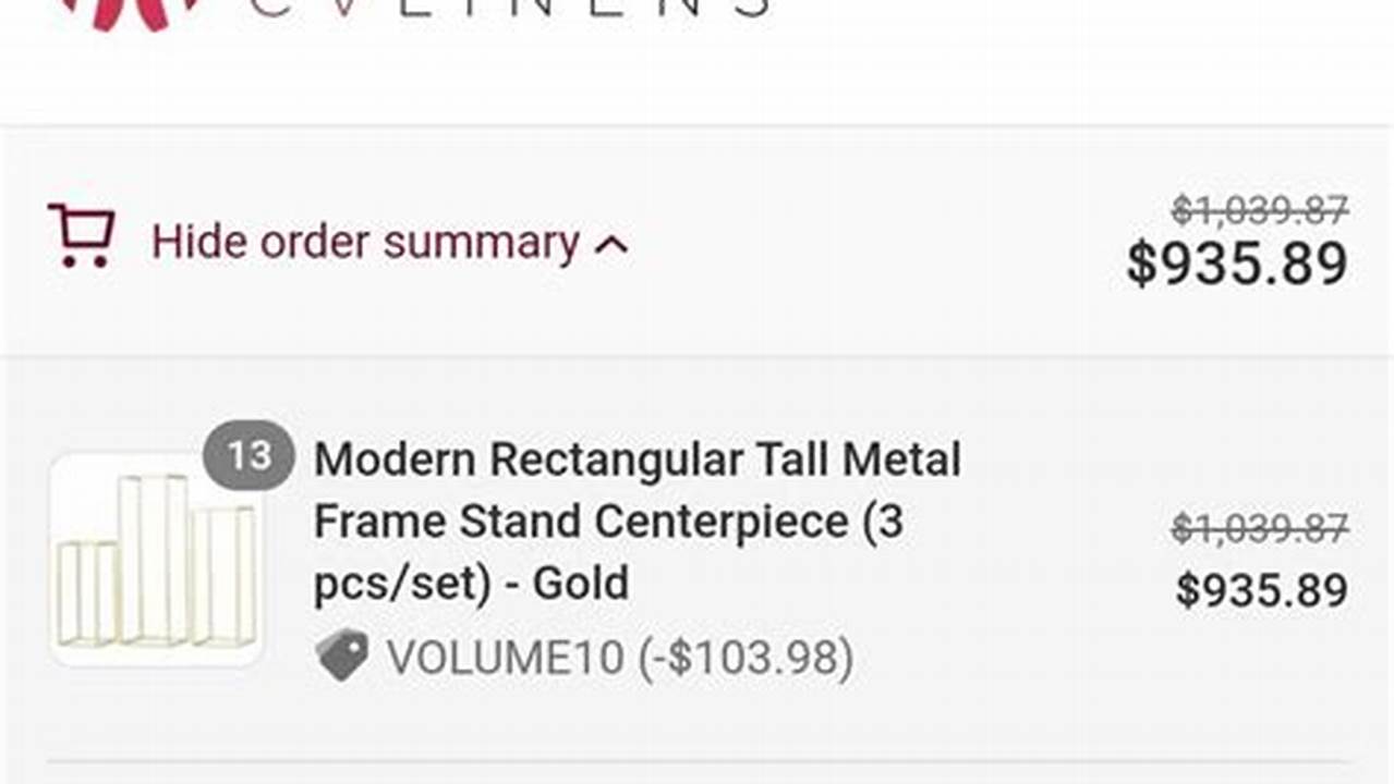 Cv Linens Coupon Code 2024