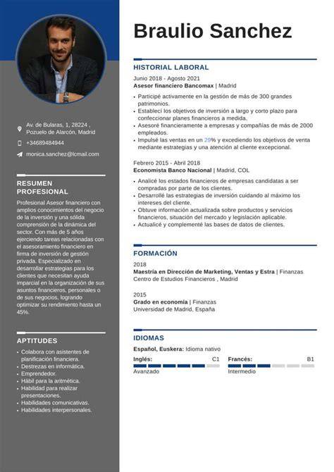 Cv Gratis Plantilla Word