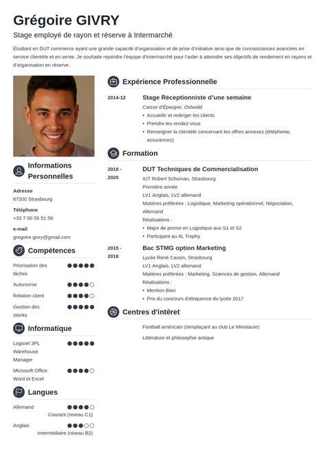 Cv Modele étudiant