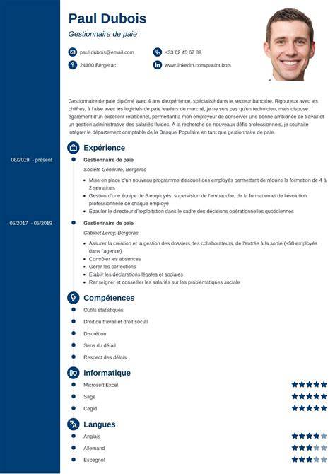 Cv Type Gratuit