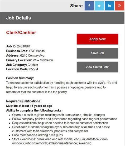 Cvs Career Search