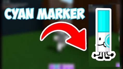 Cyan Marker - Roblox