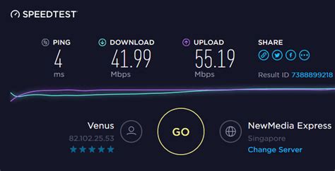 CyberGhost VPN connection speed