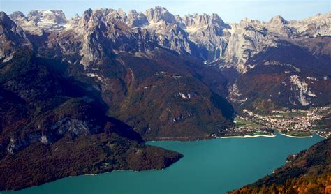 Cycling Path Molveno Lake