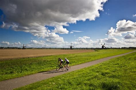 Cycling Through Dutch Countryside