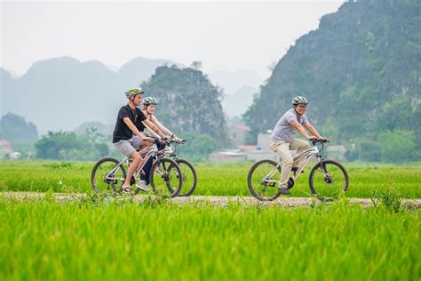 Cycling Through Tam Coc