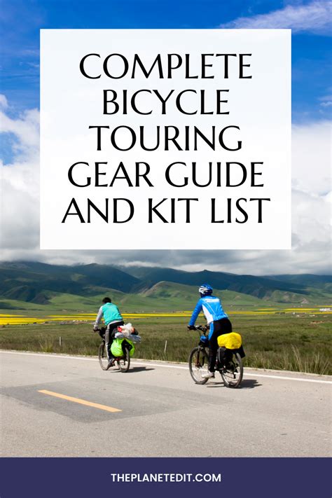 Cycling Tour Tips