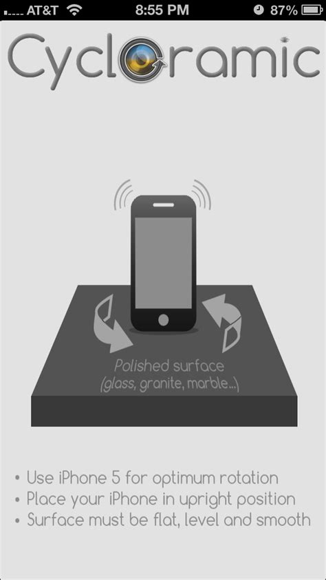 Cycloramic iPhone App v3