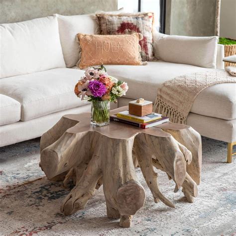 A Lacquered Cypress Root Coffee Table at 1stdibs