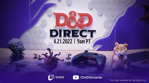 D&amp;D Direct: April 21 stream