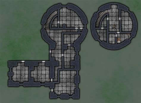 Xanathar hideout maps from Waterdeep Dragon Heist. battlemaps