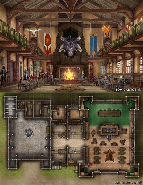 Dd Guild Hall Map Maping Resources
