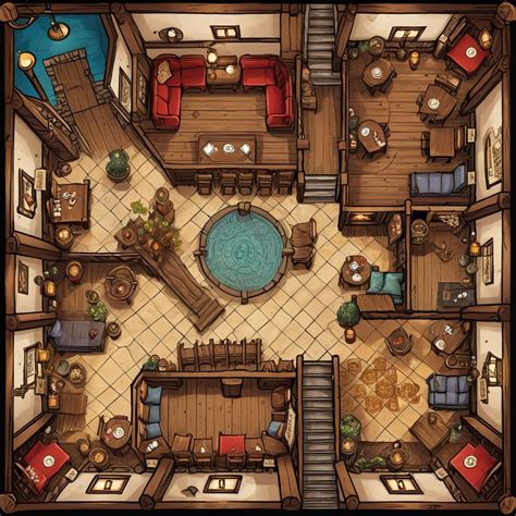 Pin on d&d tavern maps