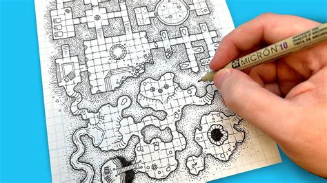 [OC] Dungeon Map Doodler, a free to use online map drawing tool (link