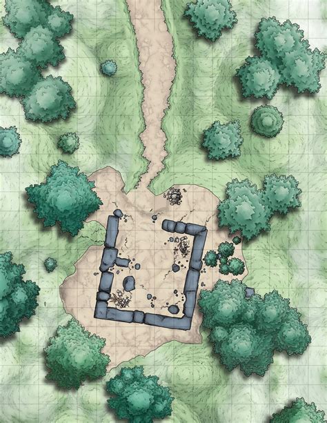 Random Encounter Beach 2 battlemaps Dnd world map, Dungeon maps
