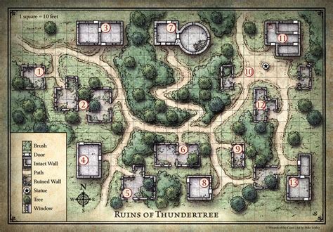 Mike Schley D&D Starter Set Maps