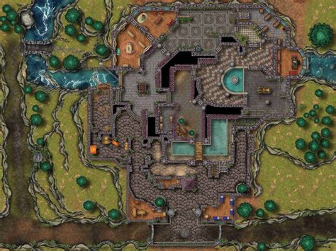 D&D 5e Map that I have created for my homebrew game. The Players