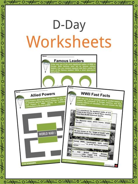 D Day Stations Activity Worksheet Answers