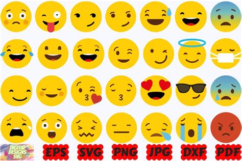 Unlock Emotions: Discover the Joys of Free D Emoji SVGs