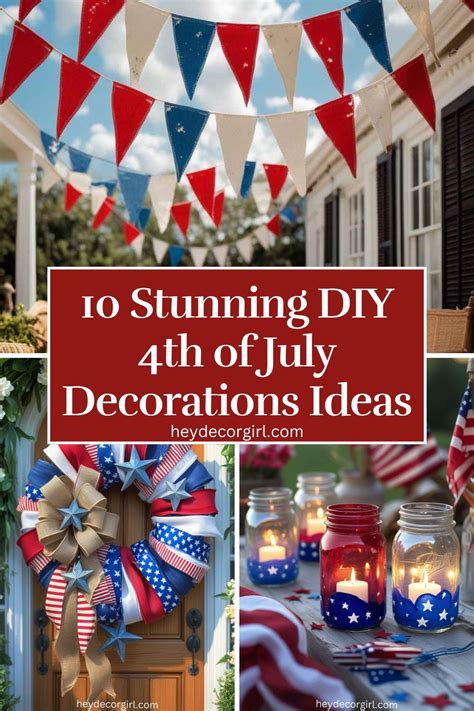 DIY 4th of July Decorations