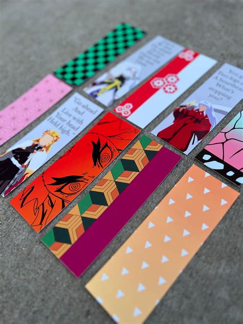 DIY Anime Character Bookmarks 2024