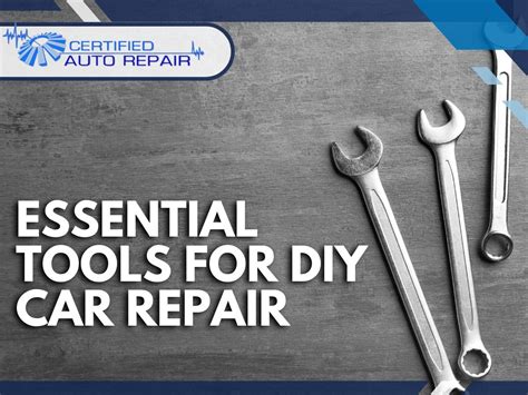DIY Auto Repair Essential Tools and Auto Parts for Success