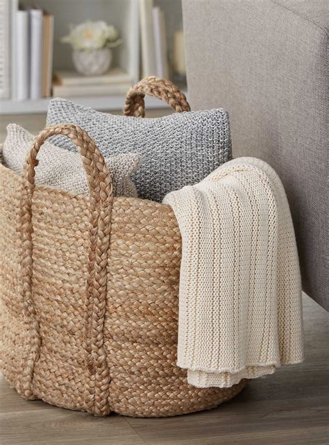 DIY Blanket Basket