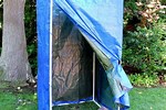 DIY Camping Shower Tent