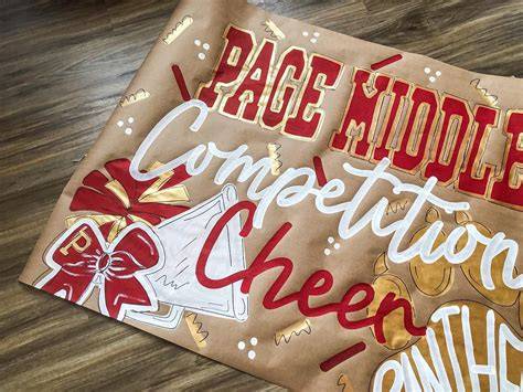 DIY Cheer Banners