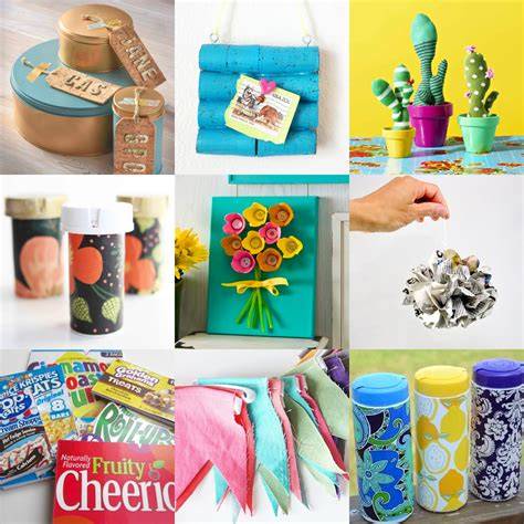DIY Crafts with Recycled Materials