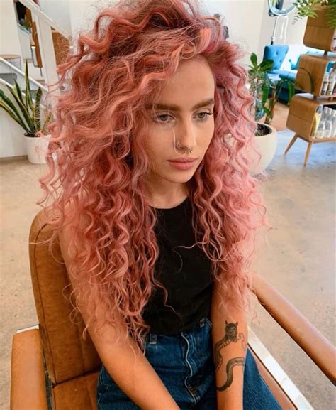 DIY Curly Pink Hair A Step-by-Step Guide at Home