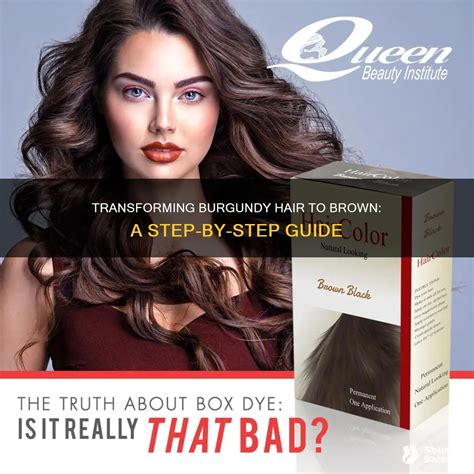 The Application Process: Getting Dark Burgundy Hair Right at Home