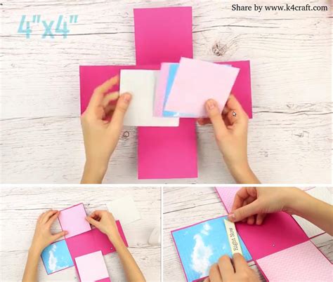 DIY Exploding Box Step-By-Step Tutorial