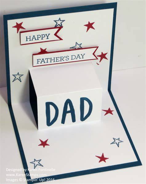 DIY Father's Day Pop-Up Card