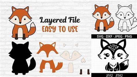 DIY Fox Frame (printable)