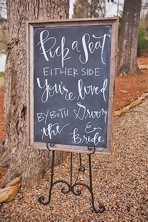 DIY Funny Wedding Signs