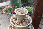DIY Garden Fountain Pot