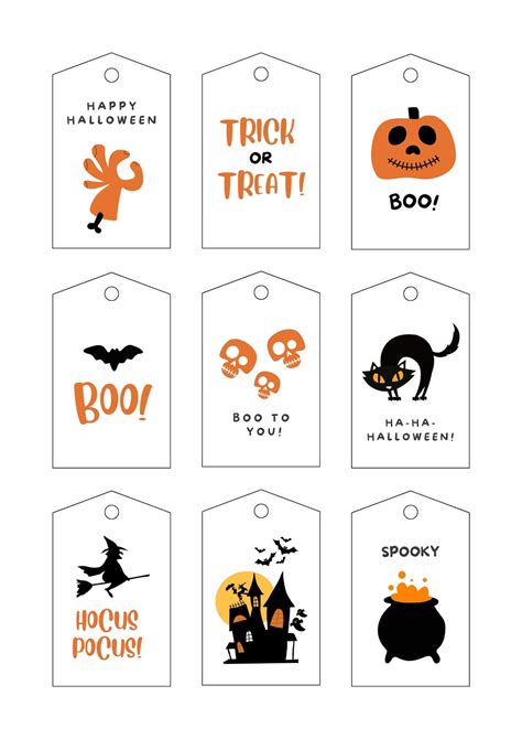 DIY Halloween Bag Tags Get Creative