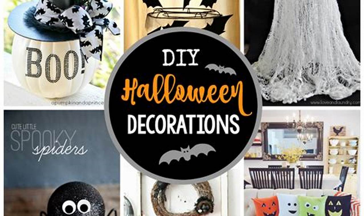 DIY Halloween Decor: How to Make Your Own Spooky Decor