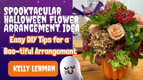 DIY Halloween Flower Arrangement Tips