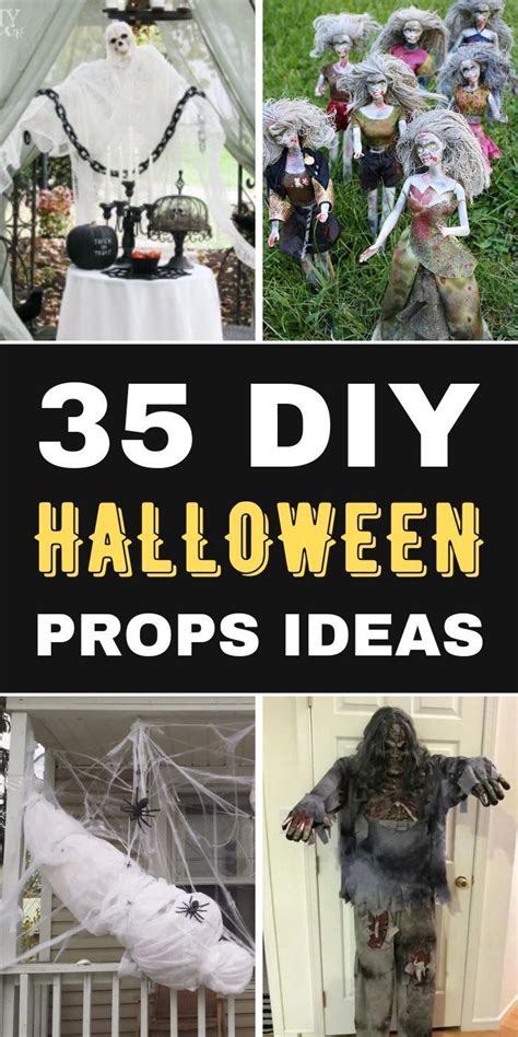 DIY Halloween Moving Props