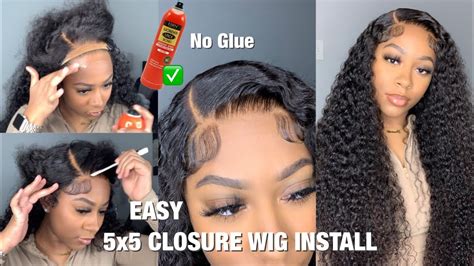 DIY Install Guide for 5x5 Closure Wig