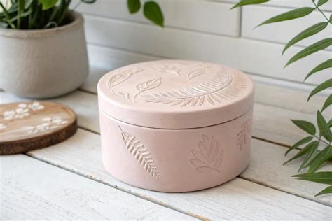 DIY Jewelry Box Clay Techniques