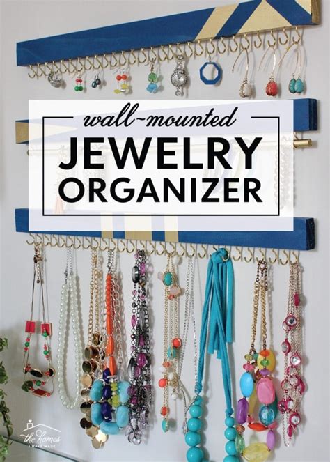 DIY Jewelry Display Organizer Project