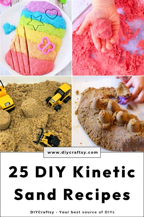 DIY Kinetic Sand Recipes That actually function