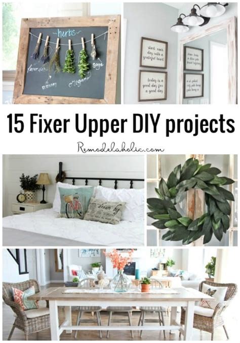DIY Masterclass Unleash Your Inner Designer with Fixer Upper Projects